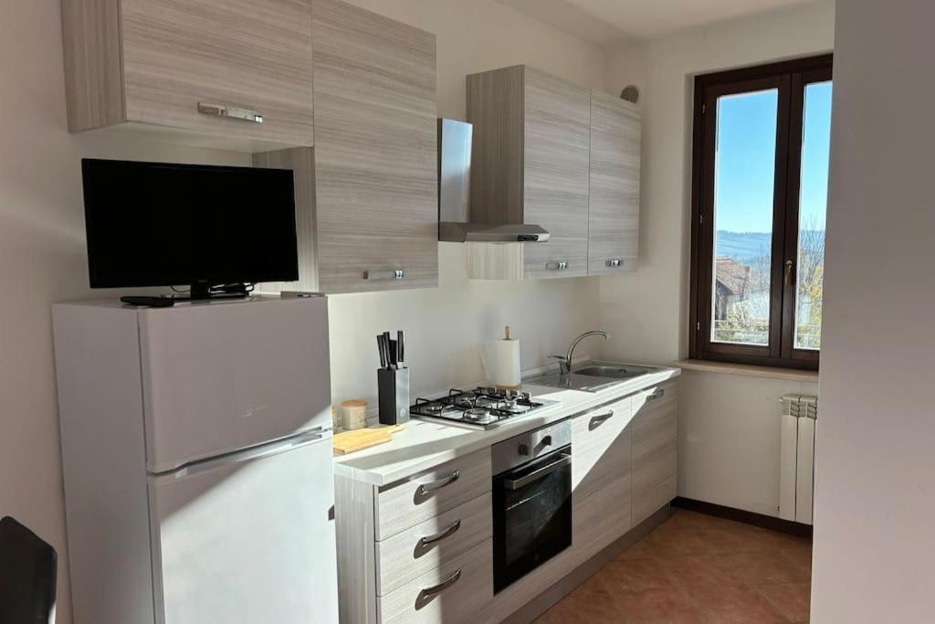 Casa Al Poggio Apartman Castana  Kültér fotó